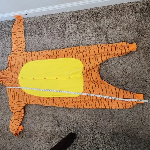 Tigger Inspired Orange and Yellow Onesie - Picture 7 of 8